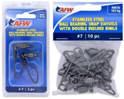 American Fishing Wire Stainless Steel Ball Bearing Snap Swivels -BKK Fishing Gear Shop american fishing wire stainless steel ball bearing snap swivels 59514.1651171815