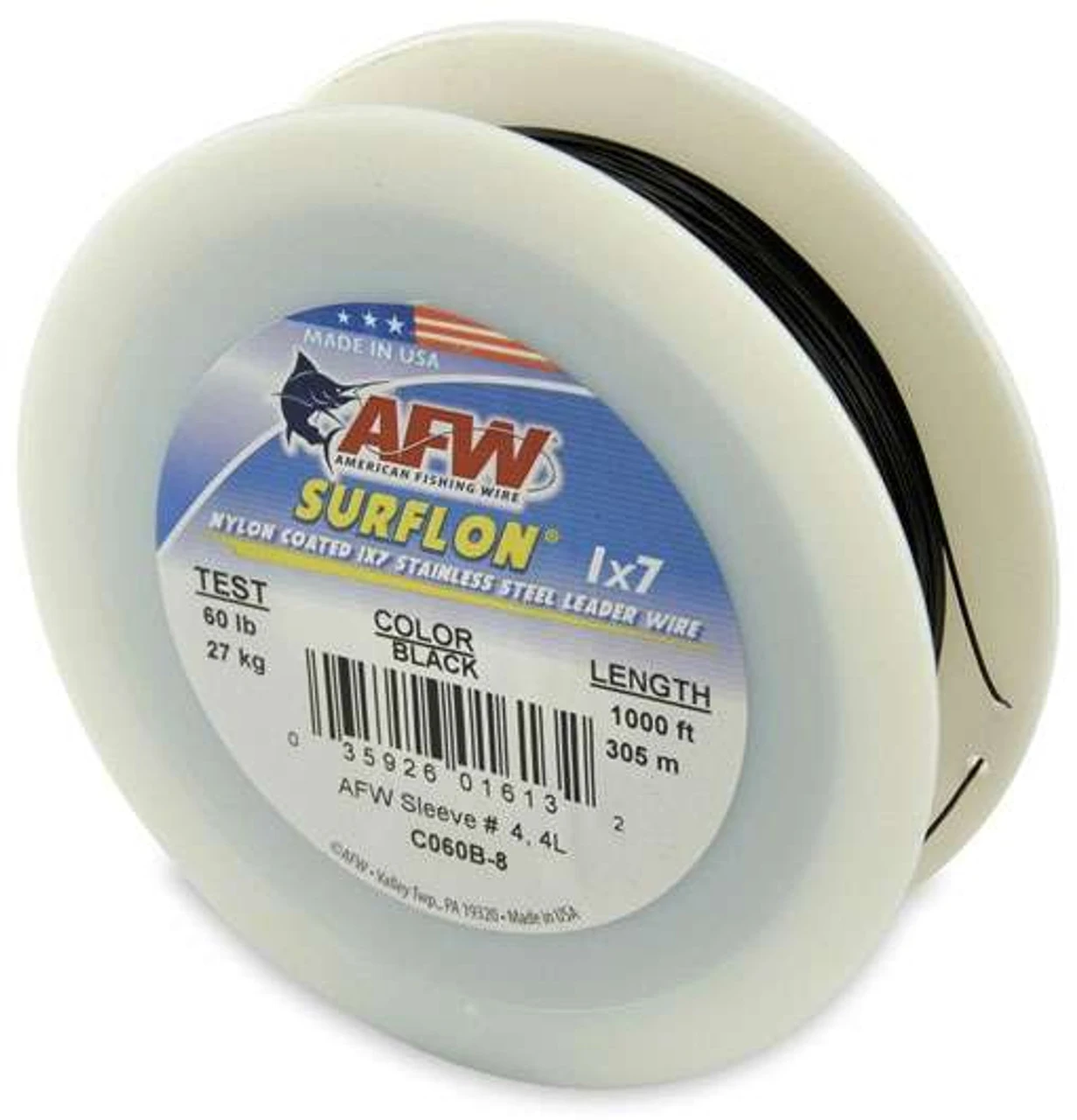 American Fishing Wire Surflon 1 X 7 Nylon Coated Stainless Steel Wire 2 American Fishing Wire Surflon 1 X 7 Nylon Coated Stainless Steel Wire - Image 2