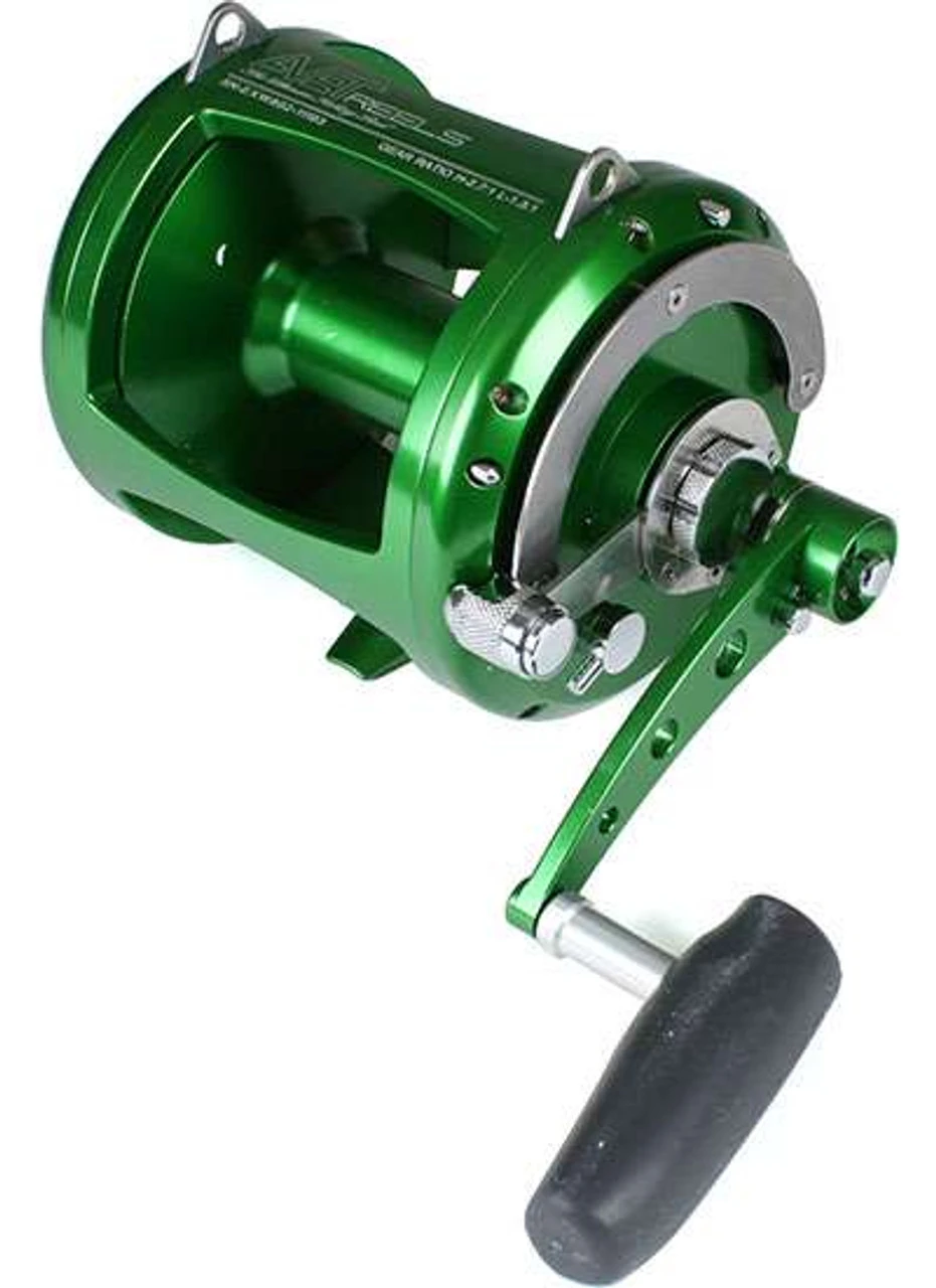 Avet EXW 80/2 Two-Speed Lever Drag Big Game Reel Green 1 Avet EXW 80/2 Two-Speed Lever Drag Big Game Reel Green