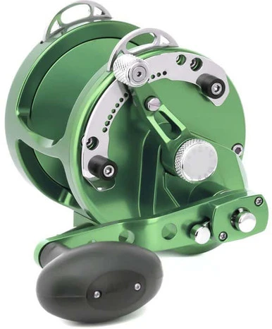 Avet HX 5/2 MC Two-Speed Lever Drag Casting Reels Green 1 Avet HX 5/2 MC Two-Speed Lever Drag Casting Reels Green