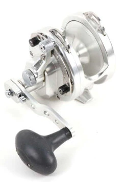 Avet HXJ 5/2 MC Raptor Two-Speed Lever Drag Casting Reel Silver LH