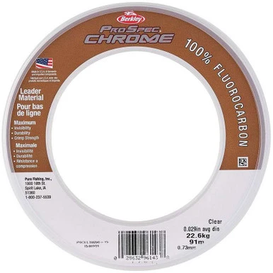 Berkley ProSpec Chrome Fluorocarbon Leader 1 Berkley ProSpec Chrome Fluorocarbon Leader