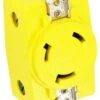 Hubbell #328DCR 3-Wire Receptacle