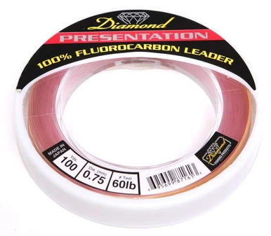 Momoi Diamond Presentation Fluorocarbon-100ft Coils 1 Momoi Diamond Presentation Fluorocarbon-100ft Coils