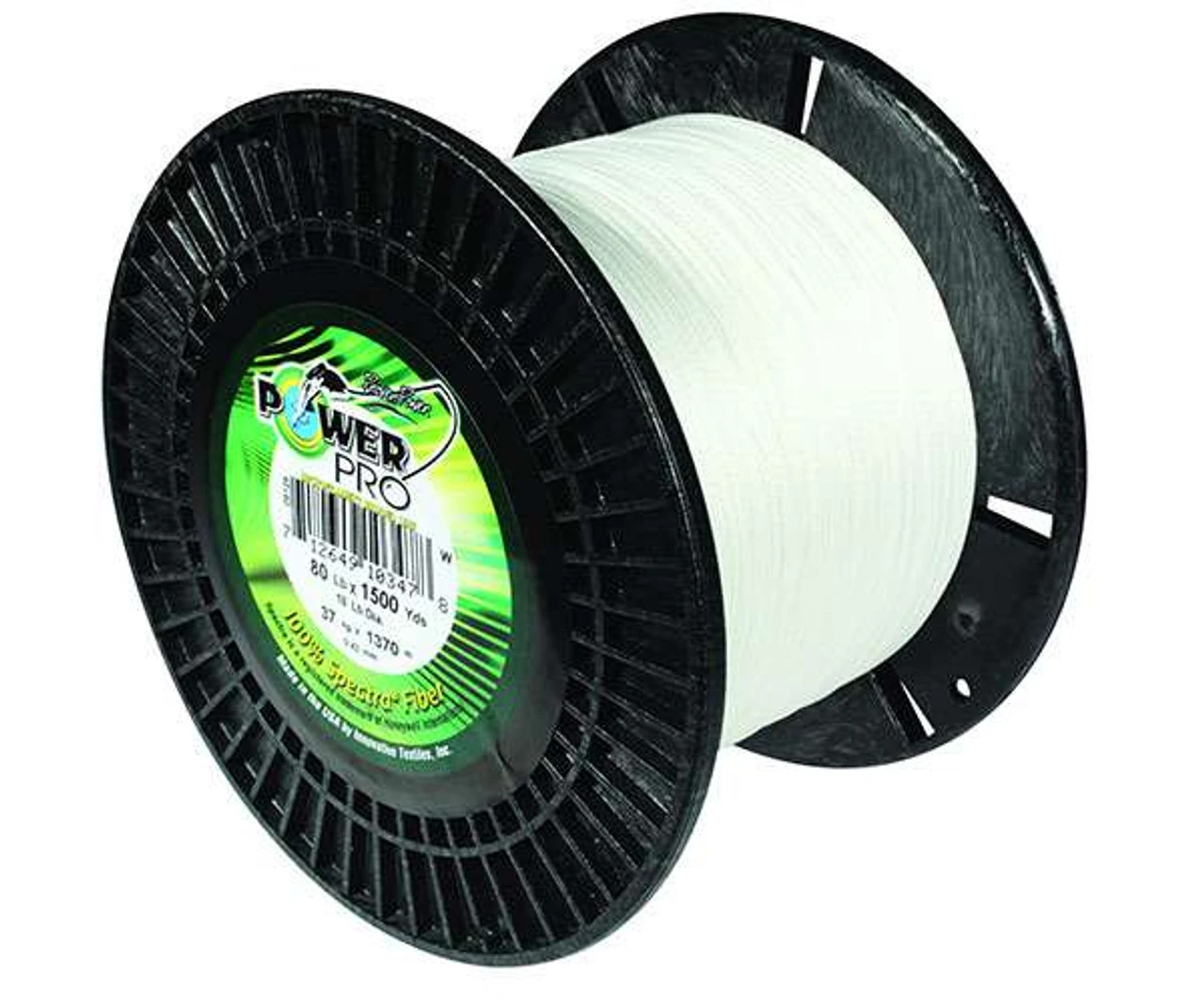 Power Pro PowerPro Braided Spectra Fiber Fishing Line White 1500 Yds. 2 Power Pro PowerPro Braided Spectra Fiber Fishing Line White 1500 Yds. - Image 2