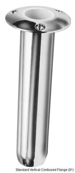 Rupp Chrome Contoured Flange Rod Holder -BKK Fishing Gear Shop rupp chrome contoured flange rod holders 70814.1650842343