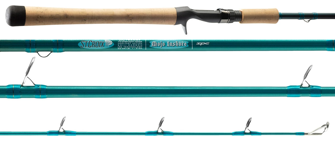 St. Croix Mojo Inshore Casting Rods 2 St. Croix Mojo Inshore Casting Rods - Image 2