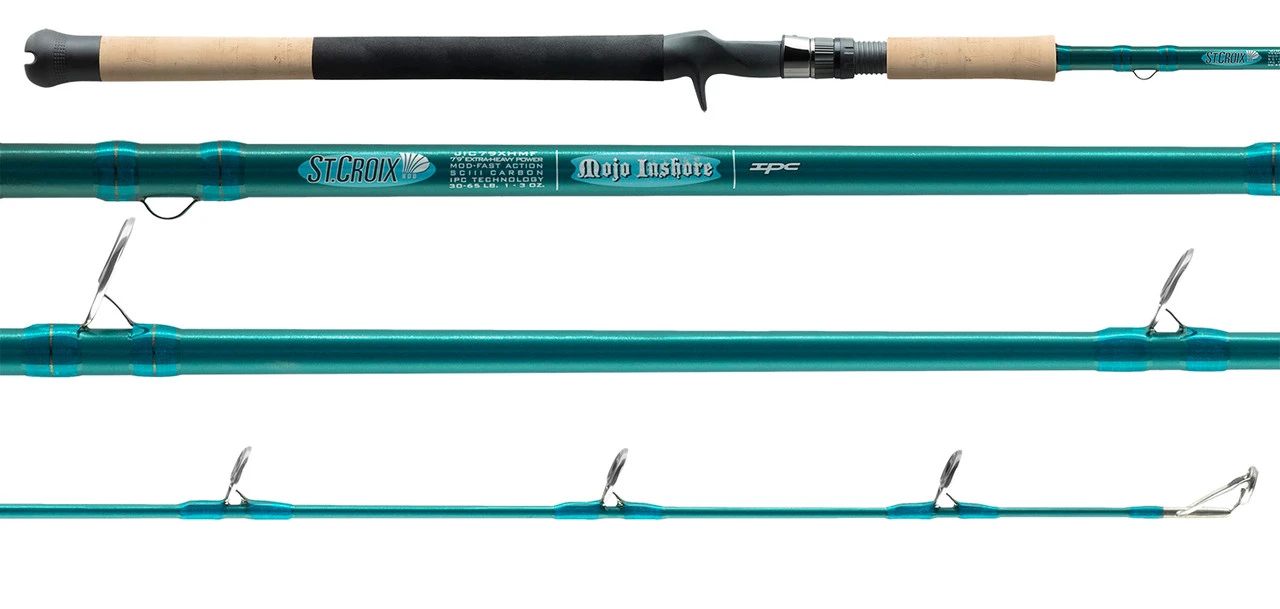 St. Croix Mojo Inshore Casting Rods 1 St. Croix Mojo Inshore Casting Rods