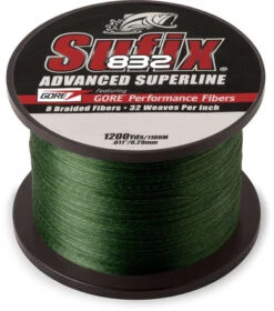 Sufix 832 Advanced Superline 660-380G Lo-Vis Green 80lb 1200yds