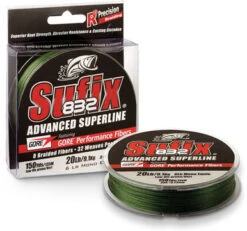 Sufix 832 Advanced Superline Lo-Vis Green 300 Yds