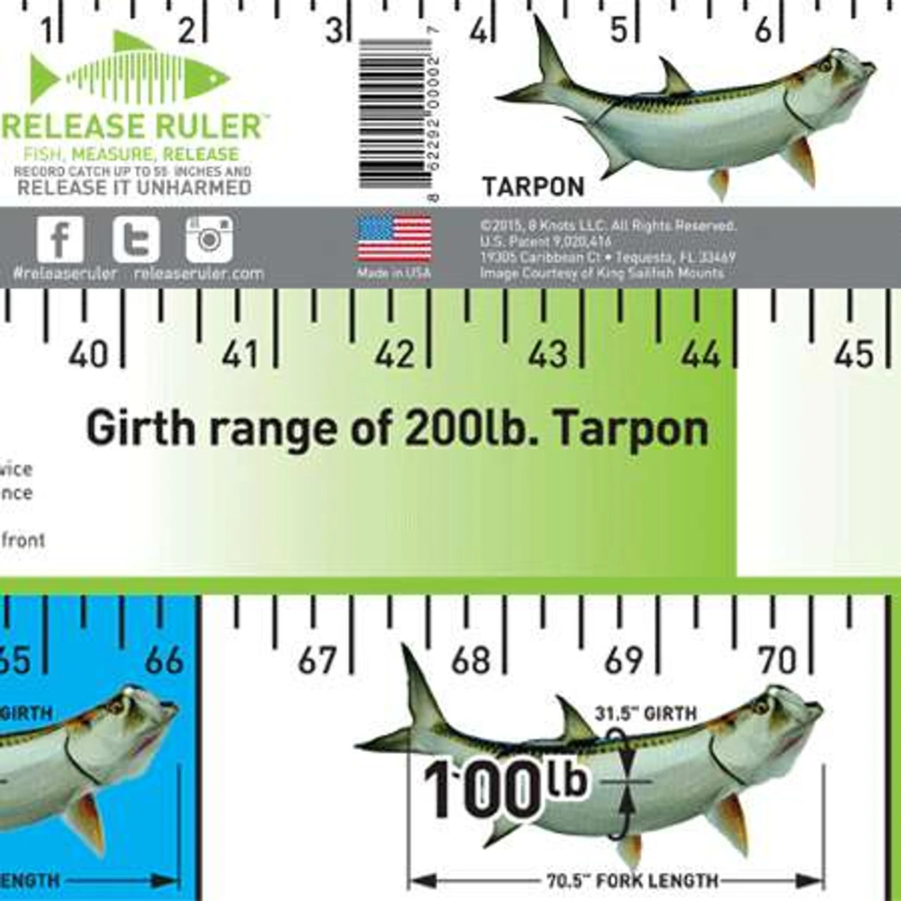 Tarpon Release Ruler 1 Tarpon Release Ruler