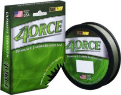 TUF-LINE 4ORCE Braided Line - Green - 125 Yd. (6 Lb. - 30 Lb.) 6 Lb.