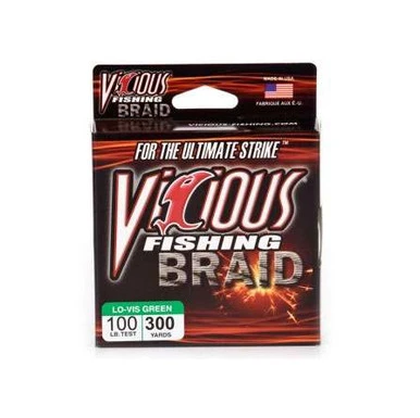 Vicious BRG Moss Green Braided Fishing Line 300 Yard Spools 1 Vicious BRG Moss Green Braided Fishing Line 300 Yard Spools